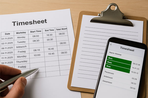 Gesetzliche Grundlagen Stundenzettel - TeamTakt Gesetzliche Grundlagen Stundenzettel