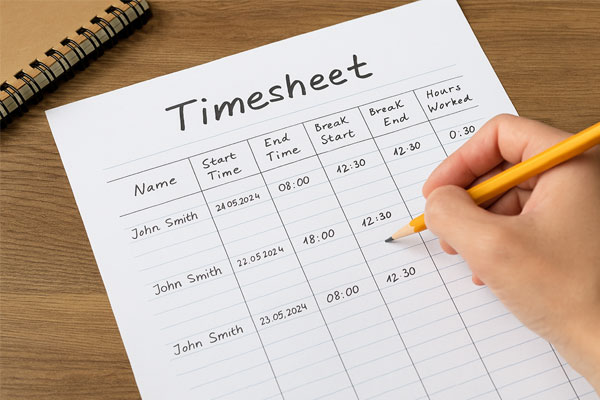 Klassische Zeiterfassung - TeamTakt Klassische Zeiterfassung