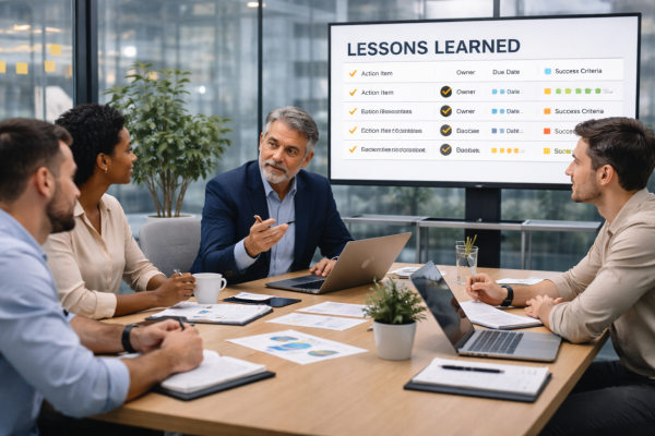 Projektnachbesprechung Lesson